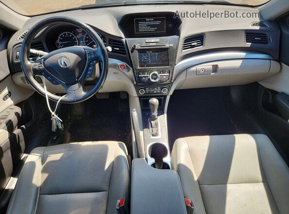 19UDE2F77GA010677 2016 ACURA ILX Blue Dashboard view