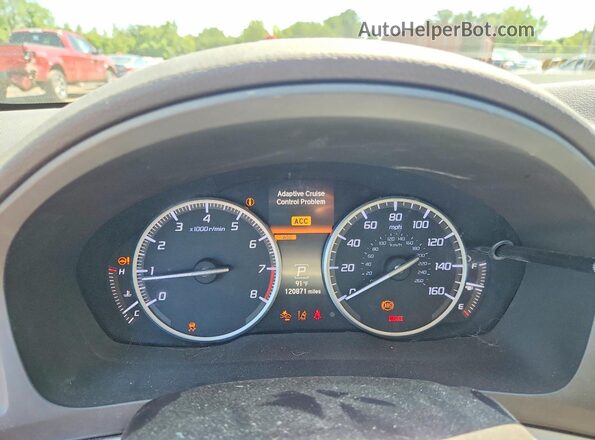 19UDE2F77GA010677 2016 ACURA ILX Blue Instrument cluster view