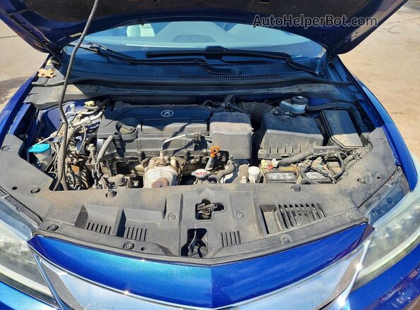 19UDE2F77GA010677 2016 ACURA ILX Blue Rear interior view