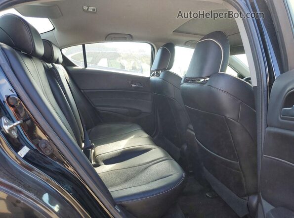 19UDE2F77KA003687 2019 ACURA ILX Black Vista de los asientos traseros