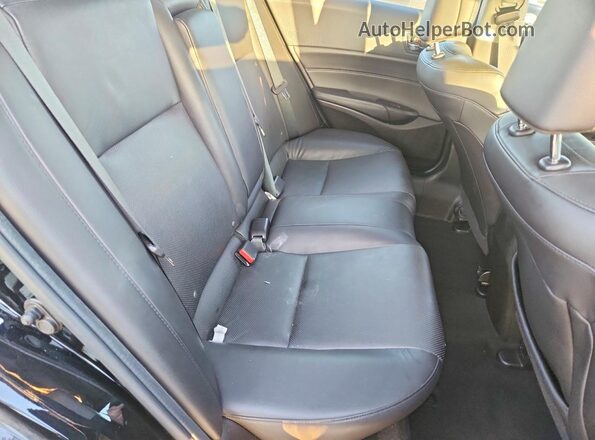 19UDE2F79GA003844 2016 ACURA ILX Black Вид задніх сидінь