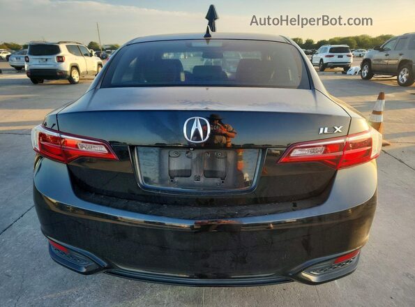19UDE2F79GA003844 2016 ACURA ILX Black Вид ззаду