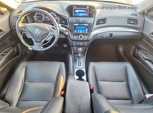 19UDE2F79GA003844 2016 ACURA ILX Black Вид панелі приладів