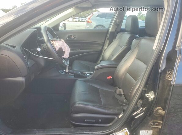 19UDE2F79GA013225 2016 ACURA ILX Черный Вид салона спереди