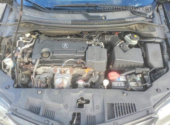 19UDE2F79GA013225 2016 ACURA ILX Черный Вид задней части салона