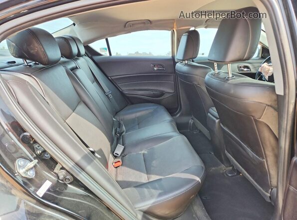 19UDE2F79HA008656 2017 ACURA ILX Black Vista de los asientos traseros
