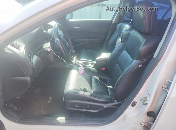 19UDE2F79JA007013 2018 ACURA ILX White Widok wnętrza z przodu