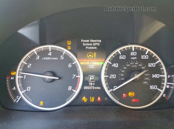 19UDE2F79KA014075 2019 ACURA ILX Silver Vista del cuadro de instrumentos