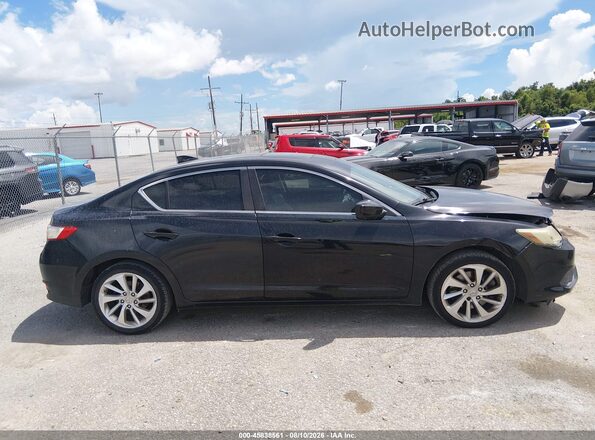 19UDE2F7XGA003707 2016 ACURA ILX Black Widok wnętrza z tyłu