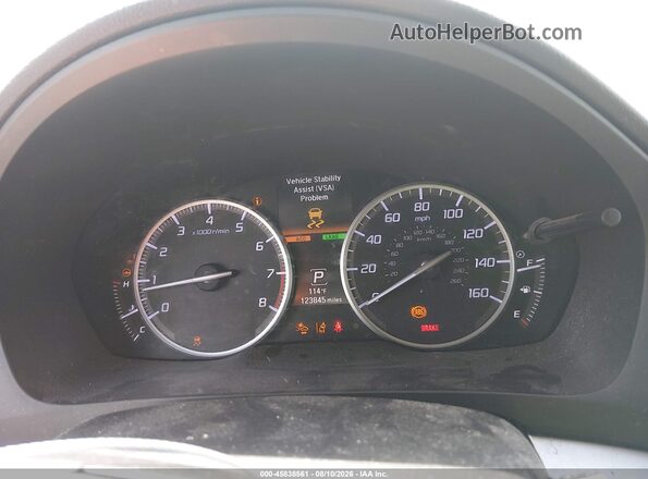 19UDE2F7XGA003707 2016 ACURA ILX Black Widok tylnych siedzeń