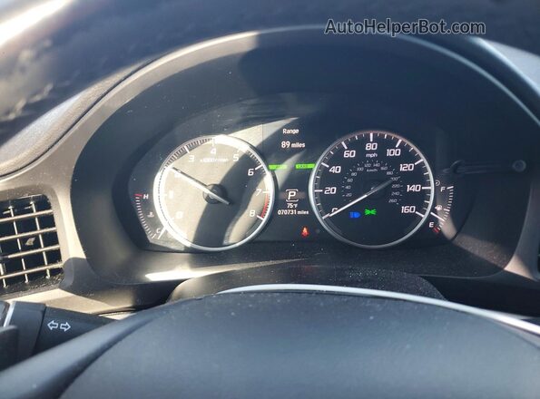 19UDE2F7XLA010425 2020 ACURA ILX White Vista del cuadro de instrumentos