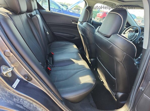19UDE2F7ZXLA00766 2020 ACURA ILX Gray უკანა სავარძლების ხედი