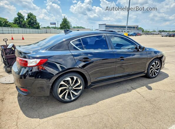 19UDE2F80GA015650 2016 ACURA ILX Черный Задняя правая четверть