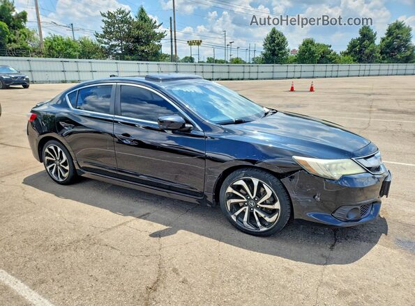 19UDE2F80GA015650 2016 ACURA ILX Черный Передняя правая четверть