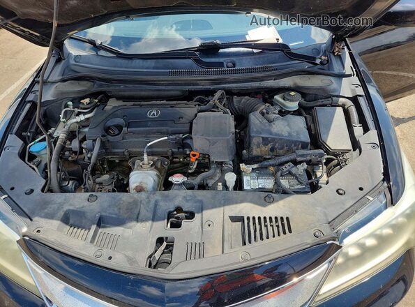 19UDE2F80GA015650 2016 ACURA ILX Черный Вид задней части салона