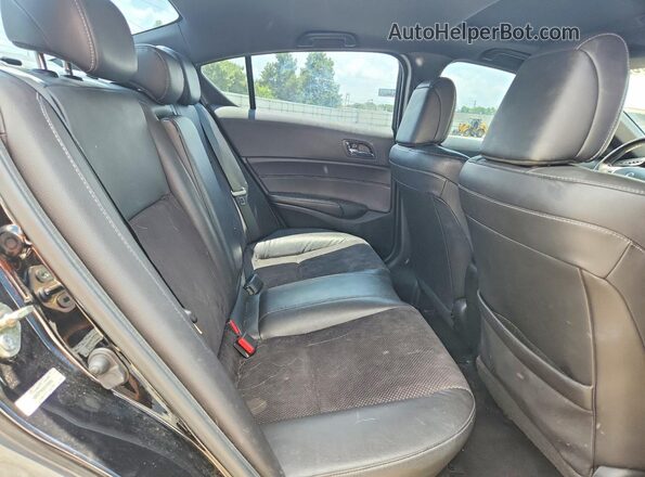 19UDE2F80GA015650 2016 ACURA ILX Черный Вид задних сидений