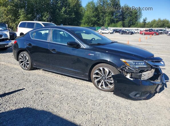 19UDE2F81JA005183 2018 ACURA ILX Black Передня права чверть