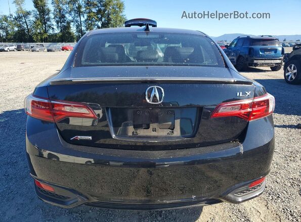 19UDE2F81JA005183 2018 ACURA ILX Black Вид ззаду