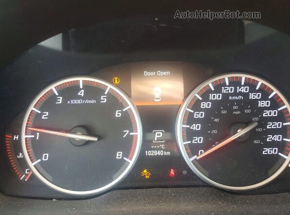 19UDE2F82GA801837 2016 ACURA ILX White Vista del cuadro de instrumentos
