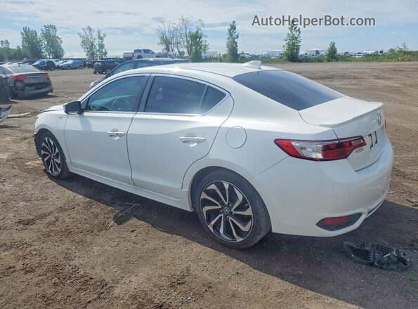 19UDE2F82GA801837 2016 ACURA ILX White Trasero izquierdo