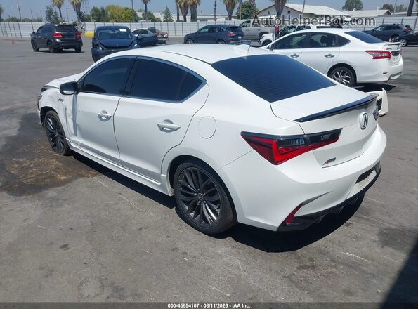 19UDE2F82MA007707 2021 ACURA ILX White Tył lewy