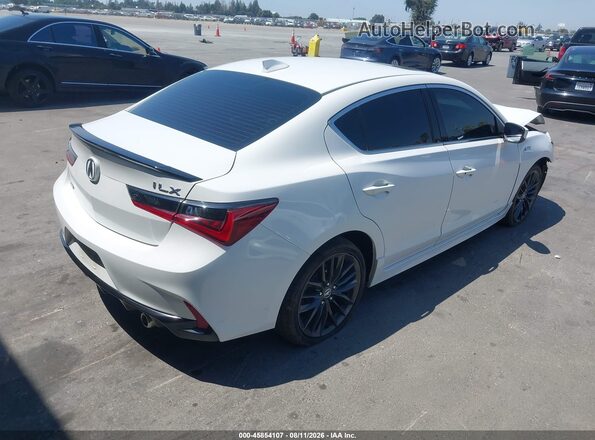 19UDE2F82MA007707 2021 ACURA ILX White Tył prawy