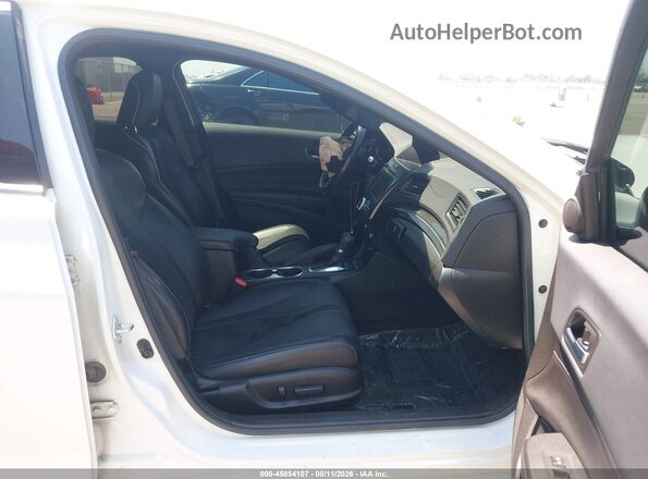 19UDE2F82MA007707 2021 ACURA ILX White Widok wnętrza z przodu