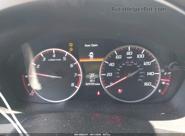 19UDE2F82MA007707 2021 ACURA ILX White Widok tylnych siedzeń