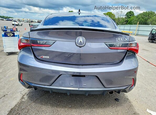19UDE2F83MA003469 2021 ACURA ILX Gray Vista trasera