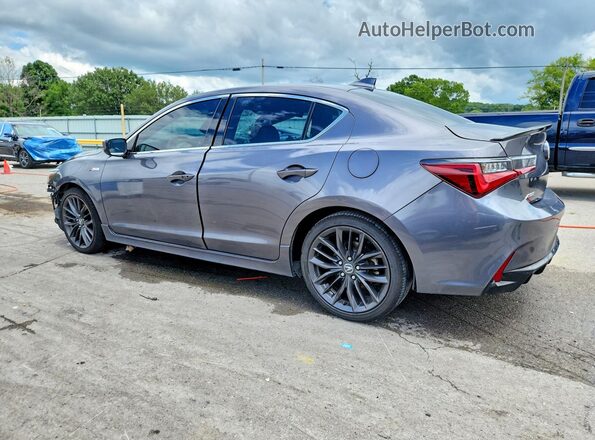 19UDE2F83MA003469 2021 ACURA ILX Gray Trasero izquierdo