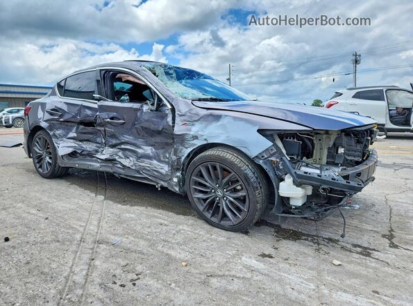 19UDE2F83MA003469 2021 ACURA ILX Gray Delantero derecho
