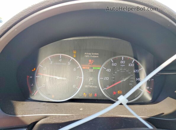 19UDE2F83MA005206 2021 ACURA ILX White Vista del cuadro de instrumentos