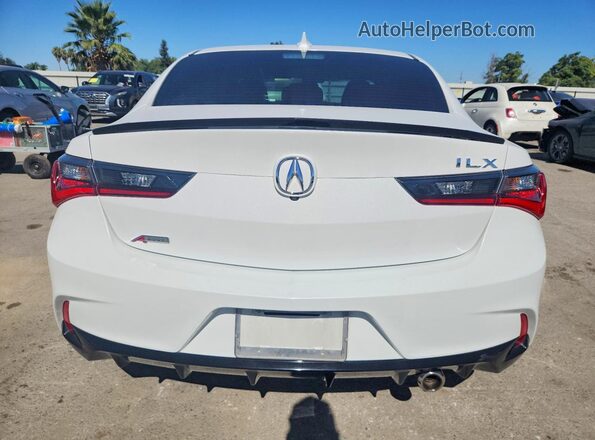 19UDE2F84KA001663 2019 ACURA ILX White Հետևի տեսք