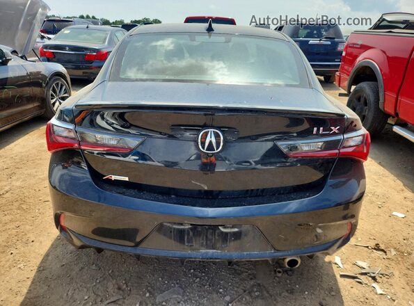 19UDE2F84MA000287 2021 ACURA ILX Black უკანა ხედი