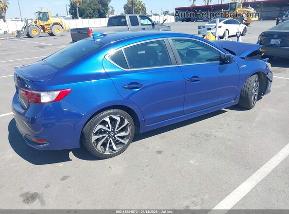 19UDE2F86GA013157 2016 ACURA ILX Blue Задня права чверть