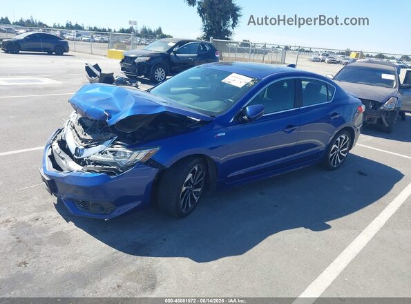 19UDE2F86GA013157 2016 ACURA ILX Blue Передня ліва чверть