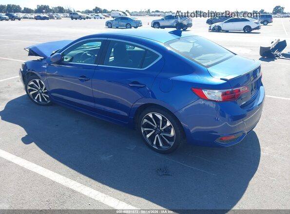 19UDE2F86GA013157 2016 ACURA ILX Blue Задня ліва чверть