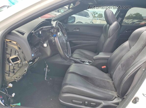 19UDE2F86MA004258 2021 ACURA ILX White Widok wnętrza z przodu