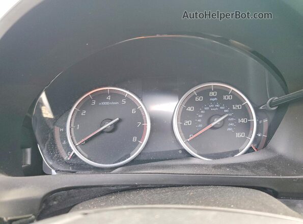 19UDE2F86MA004258 2021 ACURA ILX White Widok zestawu wskaźników