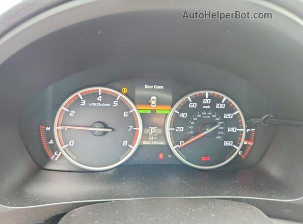 19UDE2F86MA007600 2021 ACURA ILX Blue Widok zestawu wskaźników