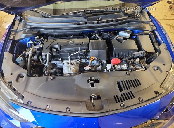 19UDE2F86MA007600 2021 ACURA ILX Blue Widok wnętrza z tyłu