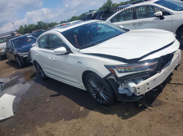 19UDE2F89MA001693 2021 ACURA ILX White Передня права чверть