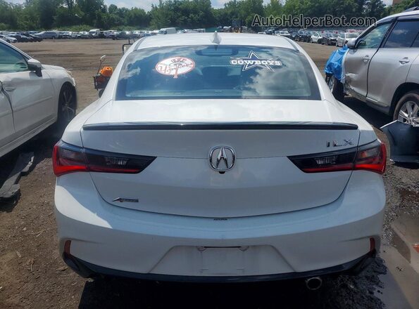 19UDE2F89MA001693 2021 ACURA ILX White Вид ззаду