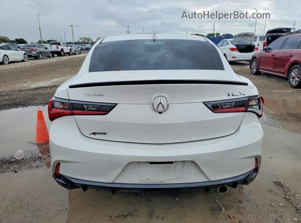 19UDE2F8XLA010028 2020 ACURA ILX White უკანა ხედი