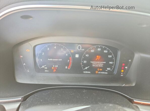 19UDE4H2XSA011232 2025 ACURA INTEGRA Silver Instrument cluster view