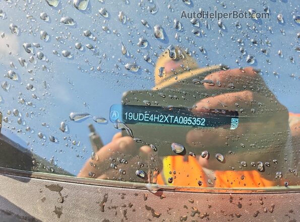 19UDE4H2XTA005352 2026 ACURA INTEGRA Серый Вид наклейки с VIN-кодом