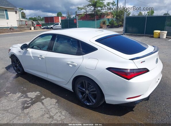 19UDE4H39PA025901 2023 ACURA INTEGRA White Задня ліва чверть
