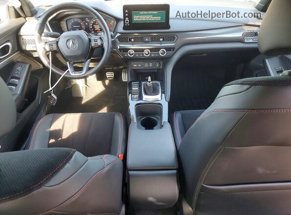 19UDE5G99SA001084 2025 ACURA INTEGRA Black Vista del salpicadero