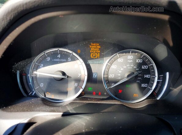 19UUB1F30GA003232 2016 ACURA TLX Blue Vista del cuadro de instrumentos