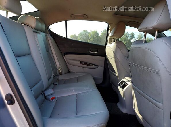 19UUB1F30GA003232 2016 ACURA TLX Blue Vista de los asientos traseros